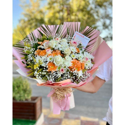 Pembe Düşler Buketi Pembe Düşler Buketi