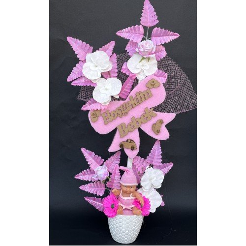 Bebekli çiçek B024