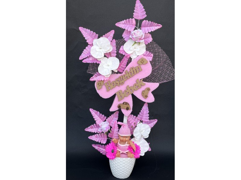 Bebekli çiçek B024