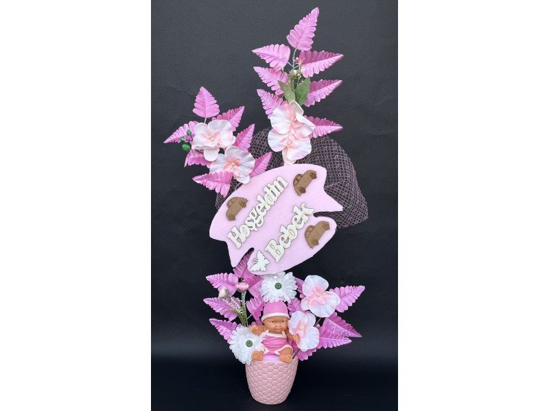 Bebekli çiçek B008