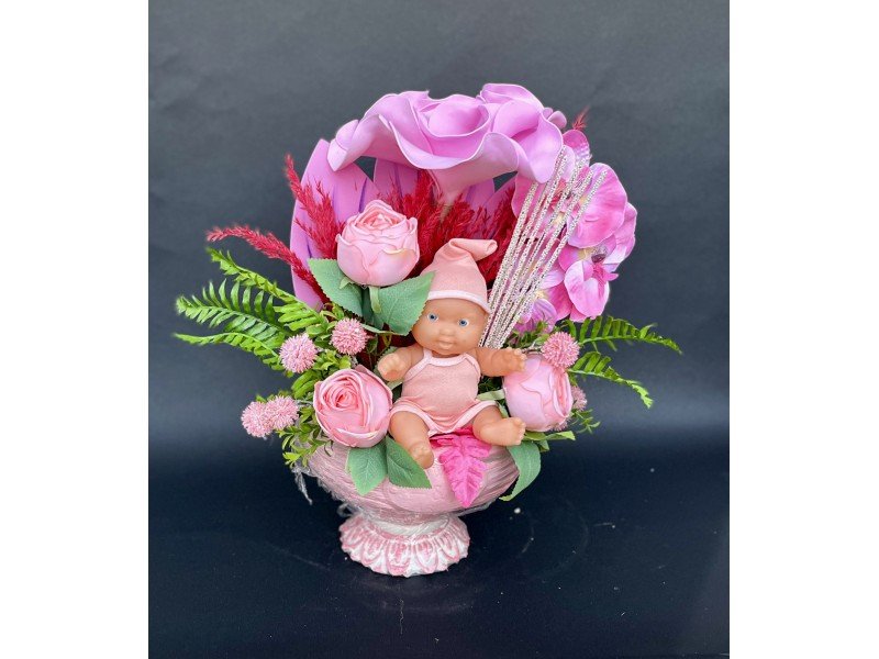 Bebekli çiçek B016