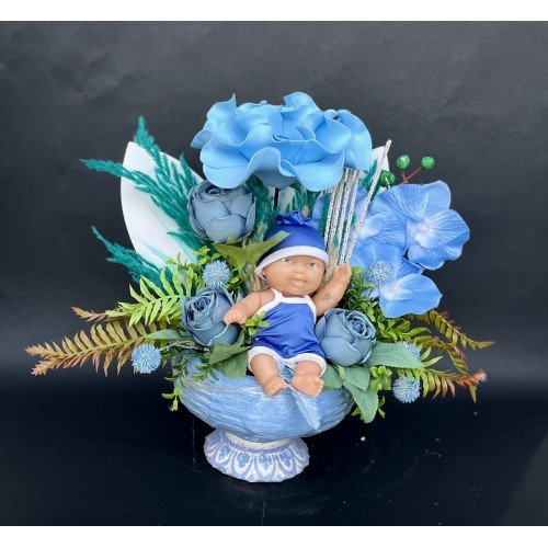 Bebekli çiçek B017