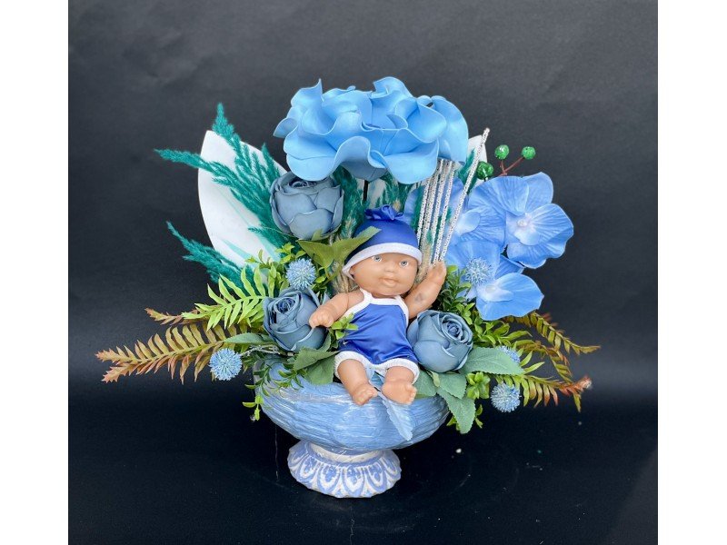 Bebekli çiçek B017